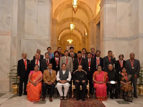 Dr. Vipul Patel with other professionals