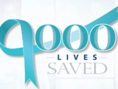 9000 lives saved logo