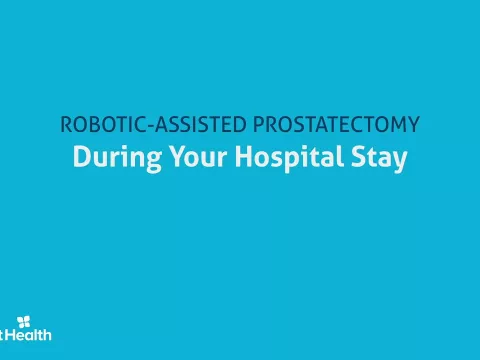 YouTube Video (zOpkz4dugEg) What To Expect During Your Hospital Stay | Global Robotics Institute | AdventHealth