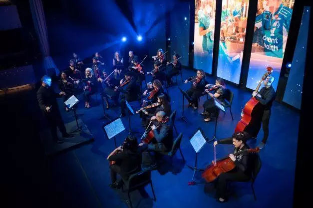 In the AdventHealth Orchestra, physicians, clinicians and team members come together to help others feel whole through the healing power of music